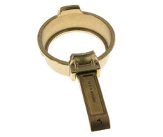 DN 80 Brass Tank Truck (TW) Clamping Ring with Lever (M-Type)