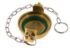 DN 50 Brass Tank Truck (TW) Cap MB Type