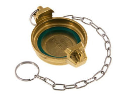 DN 50 Brass Tank Truck (TW) Cap MB Type