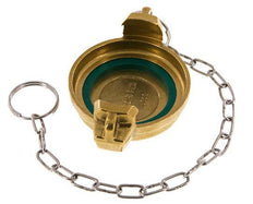 DN 50 Brass Tank Truck (TW) Cap MB Type