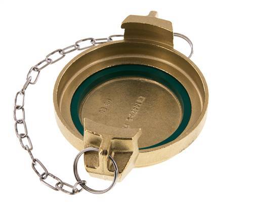 DN 80 Brass Tank Truck (TW) Cap MB Type