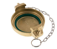 DN 80 Brass Tank Truck (TW) Cap MB Type