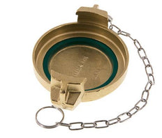 DN 80 Brass Tank Truck (TW) Cap MB Type