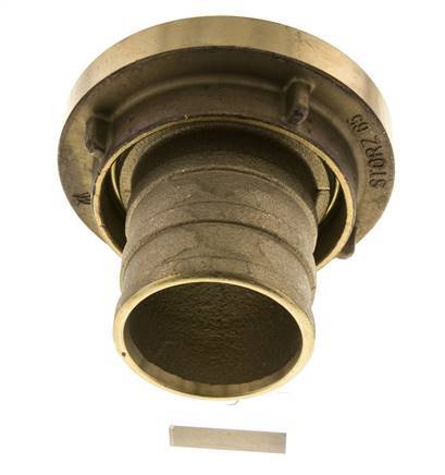 65 (81 mm) Brass Storz Coupling 65 mm Hose Pillar Rotatable