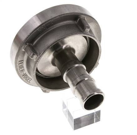 52-C (66 mm) Stainless Steel Storz Coupling 25 mm Hose Pillar Rotatable