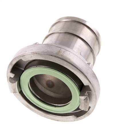 65 (81 mm) Stainless Steel Storz Coupling 75 mm Hose Pillar Rotatable