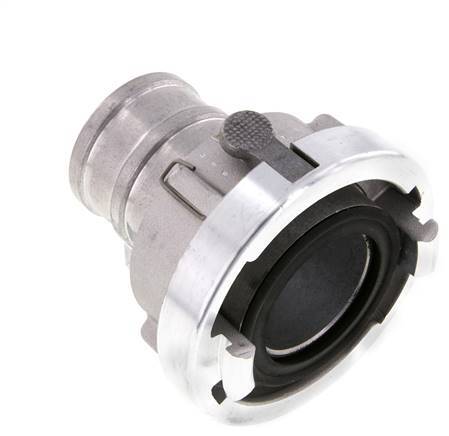 52-C (66 mm) Aluminum Storz Coupling 52 mm Hose Pillar Rotatable with Lock