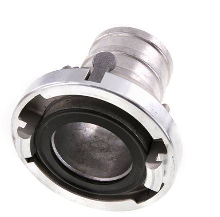 65 (81 mm) Forged Aluminum Storz Coupling 65 mm Hose Pillar Rotatable with Lock