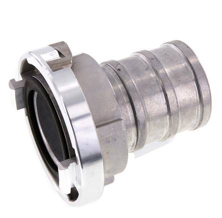 75-B (89 mm) Forged Aluminum Storz Coupling 75 mm Hose Pillar Rotatable with Lock