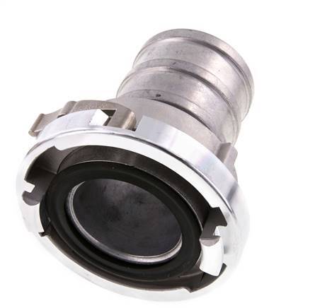 75-B (89 mm) Forged Aluminum Storz Coupling 75 mm Hose Pillar Rotatable with Lock