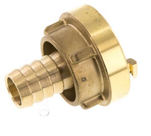 25-D (31 mm) Brass Storz Coupling 19 mm Hose Pillar Rotatable for a PVC hose