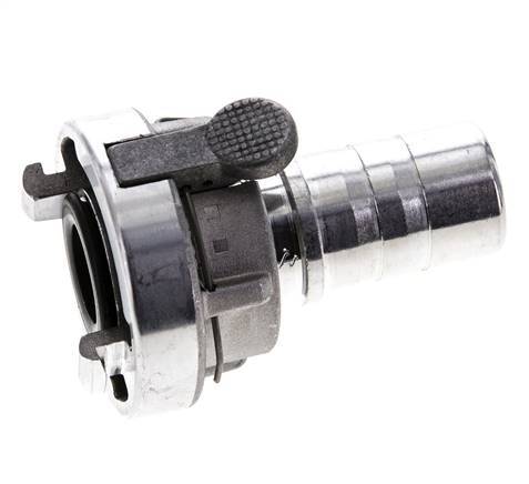 25-D (31 mm) Forged Aluminum Storz Coupling 25 mm Hose Pillar Rotatable with Lock for Safety Clamp Connection