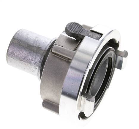 52-C (66 mm) Aluminum Storz Coupling 38 mm Hose Pillar Rotatable with Lock for Safety Clamp Connection