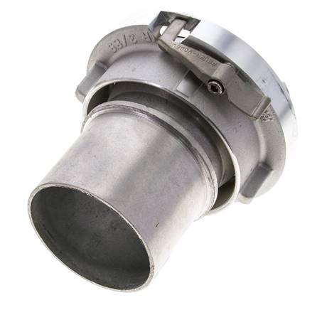 75-B (89 mm) Aluminum Storz Coupling 75 mm Hose Pillar Rotatable with Lock for Safety Clamp Connection