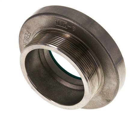 75-B (89 mm) Stainless Steel Storz Coupling G 3'' Male Thread