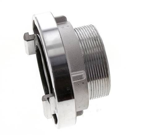 65 (81 mm) Forged Aluminum Storz Coupling G 2 1/2'' Male Thread Rotatable
