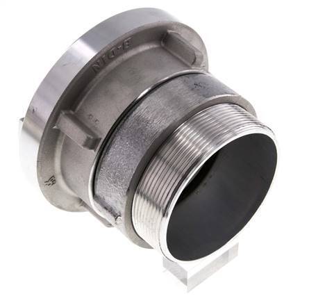 75-B (89 mm) Forged Aluminum Storz Coupling G 3'' Male Thread Rotatable