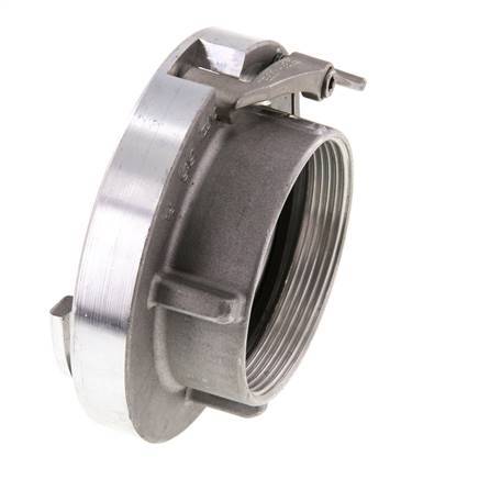 65 (81 mm) Forged Aluminum Storz Coupling G 2 1/2'' Female Thread with Lock