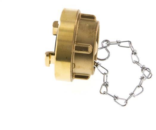 25-D (31 mm) Brass Cap for Storz Coupling