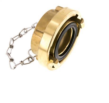 52-C (66 mm) Brass Cap for Storz Coupling