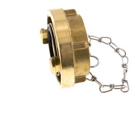 52-C (66 mm) Brass Cap for Storz Coupling