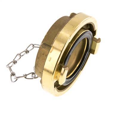 75-B (89 mm) Brass Cap for Storz Coupling