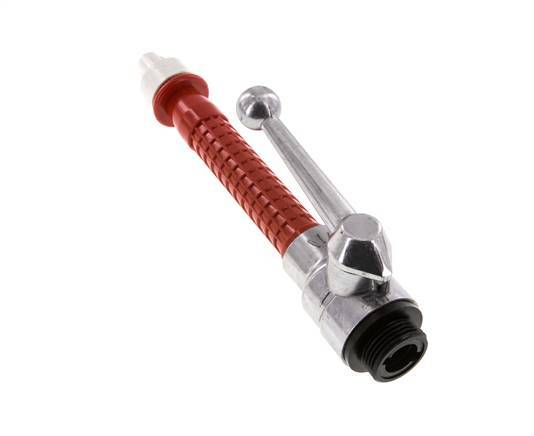 4 mm Jet Pipe G 1'' Male Threads Forged Aluminum & Plastic DIN 14365