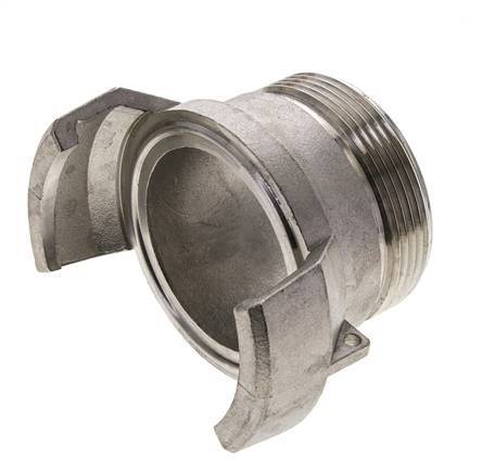 Guillemin DN 50 Stainless Steel Coupling G 2'' Male Threads Without Lock