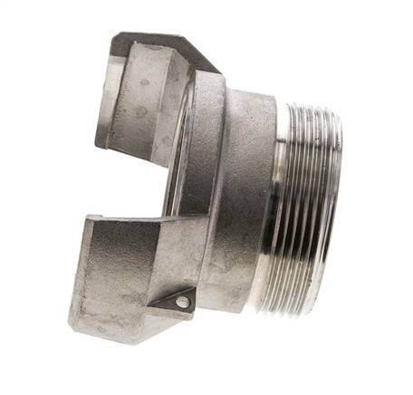 Guillemin DN 50 Stainless Steel Coupling G 2'' Male Threads Without Lock