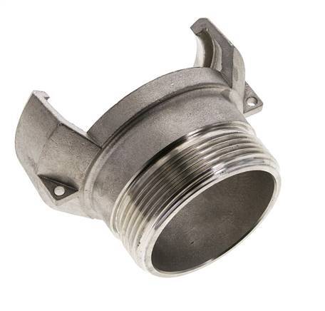 Guillemin DN 50 Stainless Steel Coupling G 2'' Male Threads Without Lock
