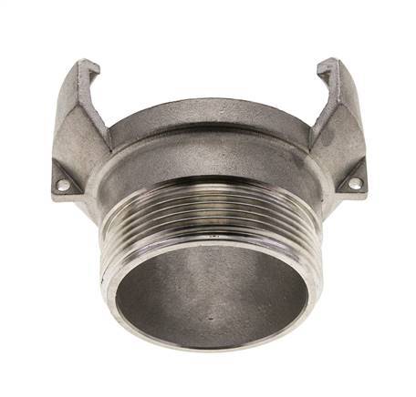 Guillemin DN 50 Stainless Steel Coupling G 2'' Male Threads Without Lock