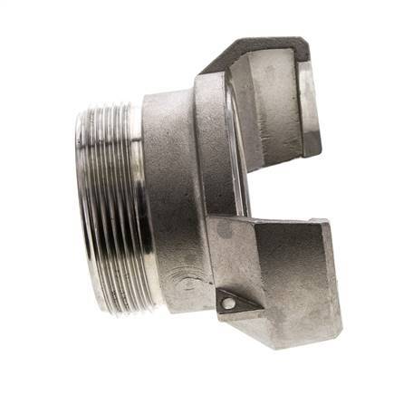 Guillemin DN 50 Stainless Steel Coupling G 2'' Male Threads Without Lock