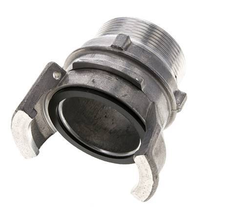 Guillemin DN 50 Aluminium Coupling G 2'' Male Threads With Lock