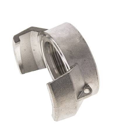 Guillemin DN 50 Stainless Steel Coupling G 2'' Female Threads Without Lock