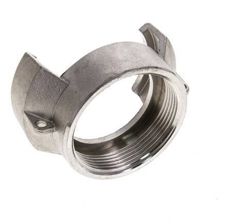 Guillemin DN 50 Stainless Steel Coupling G 2'' Female Threads Without Lock
