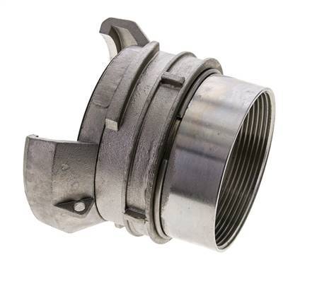 Guillemin DN 65 Stainless Steel Coupling G 2 1/2'' Female Threads With Lock