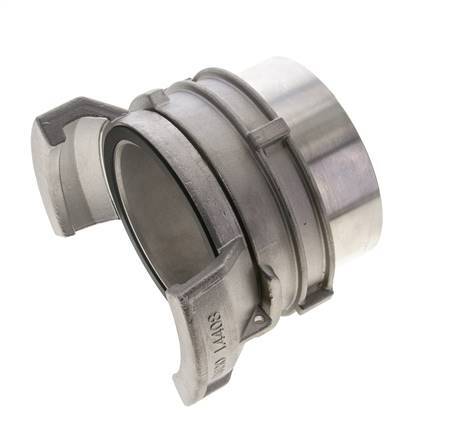 Guillemin DN 80 Stainless Steel Coupling G 3'' Female Threads With Lock