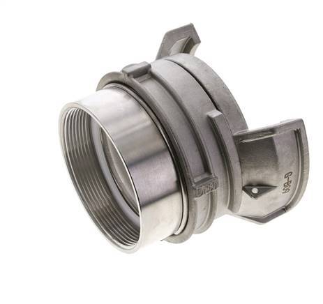 Guillemin DN 80 Stainless Steel Coupling G 3'' Female Threads With Lock