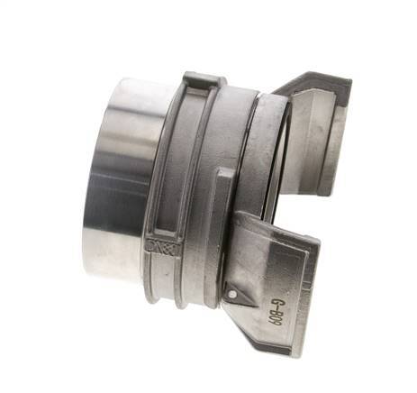 Guillemin DN 80 Stainless Steel Coupling G 3'' Female Threads With Lock