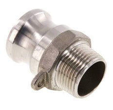 Camlock DN 20 (3/4'') Stainless Steel Coupling 3/4'' Male NPT Thread Type F MIL-C-27487