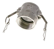 Camlock DN 60 (2 1/2'') Stainless Steel Coupling 2 1/2'' Female NPT Thread Type D MIL-C-27487