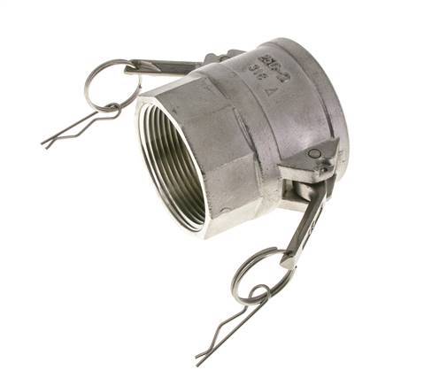 Camlock DN 60 (2 1/2'') Stainless Steel Coupling 2 1/2'' Female NPT Thread Type D MIL-C-27487