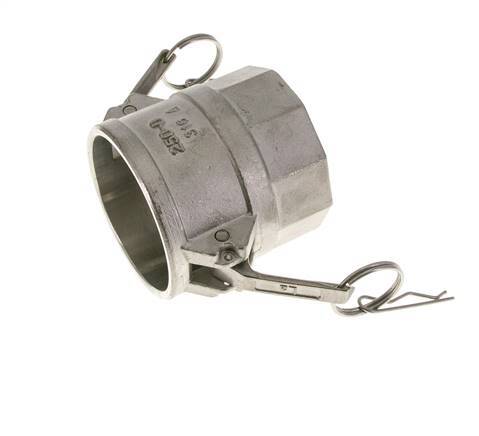 Camlock DN 60 (2 1/2'') Stainless Steel Coupling 2 1/2'' Female NPT Thread Type D MIL-C-27487