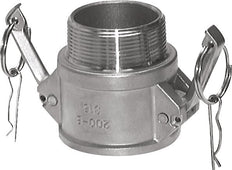 Camlock DN 120 (5'') Stainless Steel Coupling 5'' Male NPT Thread Type B MIL-C-27487