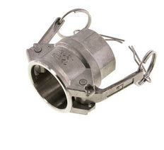 Camlock DN 32 (1 1/4'') Stainless Steel Coupling 1 1/4'' Female NPT Thread Type D MIL-C-27487