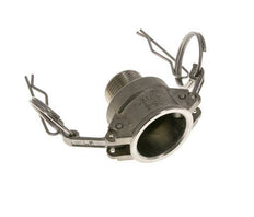 Camlock DN 20 (3/4'') Stainless Steel Coupling 3/4'' Male NPT Thread Type B MIL-C-27487