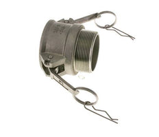 Camlock DN 50 (2'') Stainless Steel Coupling 2'' Male NPT Thread Type B MIL-C-27487