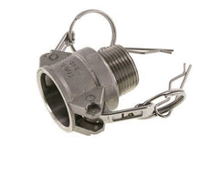 Camlock DN 25 (1'') Stainless Steel Coupling 1'' Male NPT Thread Type B MIL-C-27487
