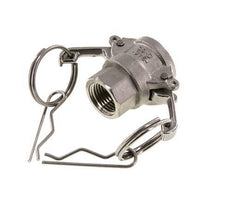 Camlock DN 15 (1/2'') Stainless Steel Coupling 1/2'' Female NPT Thread Type D MIL-C-27487