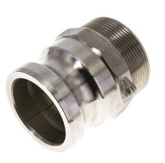 Camlock DN 50 (2'') Stainless Steel Coupling 2'' Male NPT Thread Type F MIL-C-27487